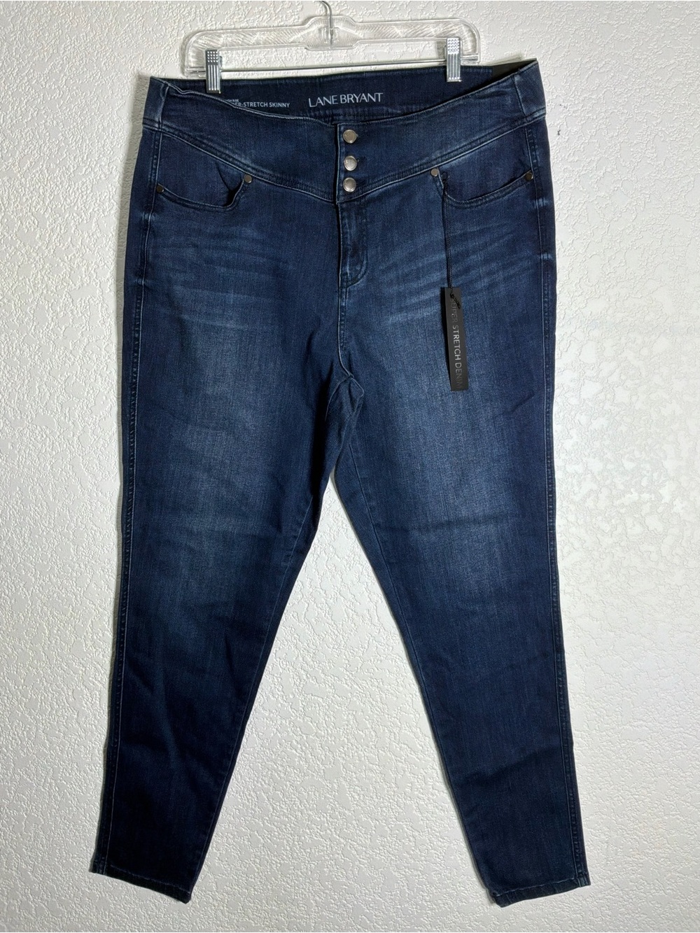 Lane Bryant Dark Blue Stretch Skinny Jeans